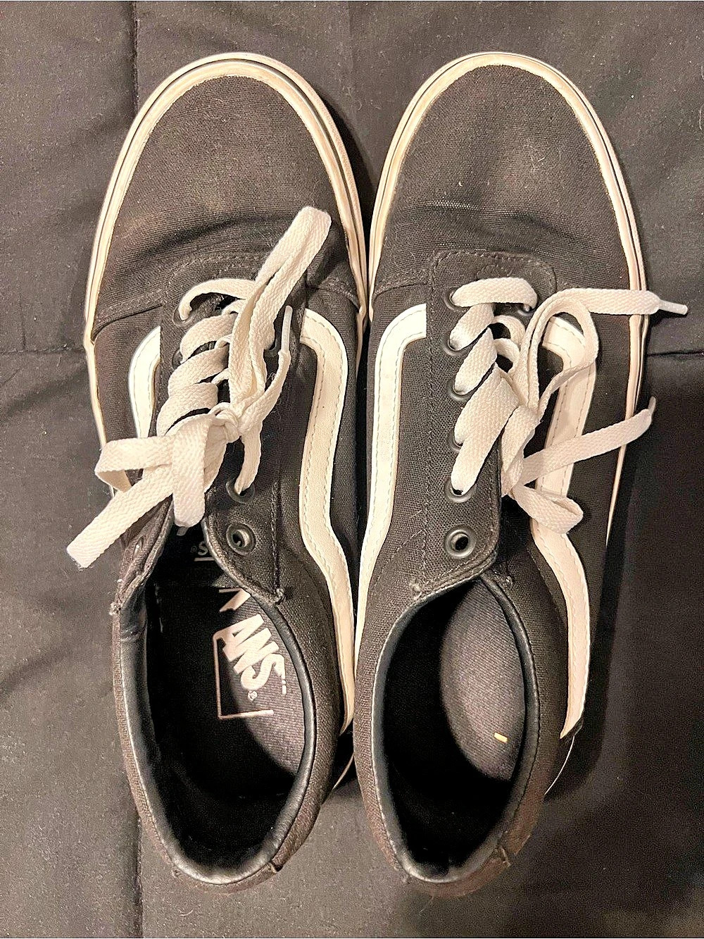 Vans Old Skool Black / True White Black & White Sneakers